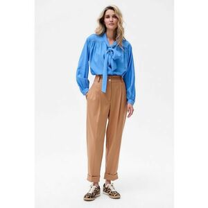 Pantaloni conici Hilton cu talie inalta imagine