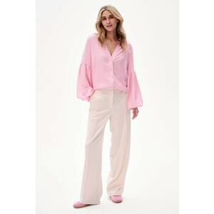 Pantaloni uni ampli Demi imagine