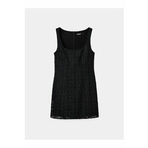 Rochie - 100% Poliester - Negru - 23SWVW02asdf - Negru imagine