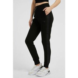 Pantaloni de trening cu talie ajustabila - Negru imagine