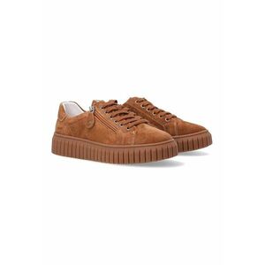 Pantofi sport din piele intoarsa - Maro imagine