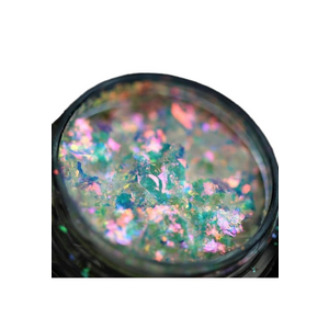 Pigment fulgi PK116(translucid cu irizatii roz-champagne-orange) pentru machiaj imagine