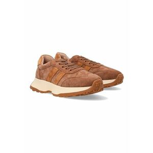 Pantofi sport din piele intoarsa cu insertii contrastante imagine