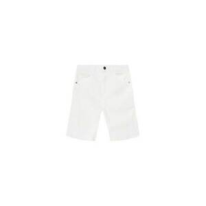 Pantaloni scurti din denim cu logo discret imagine