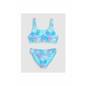 Costum de baie din doua piese fete - sintetic/elastan - multicolor imagine
