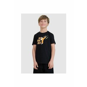 Tricou copii JRSS25TTSHM2643-20S - 4F - Bumbac - Negru imagine