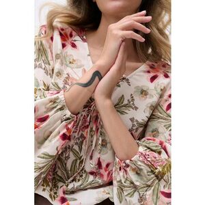 Bluza cu imprimeu floral Ri Ri imagine