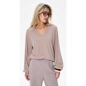 Bluza de dama cu imprimeu imprimeu cappuccino imagine
