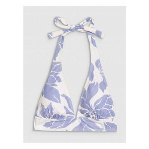 Sutien de bikini pentru femei - halter - violet - material elastic - cupe detasabile - sintetic imagine