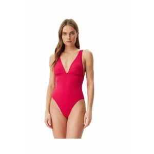 Costum de baie dama - roz - 72% nylon reciclat - 28% elastan - imagine