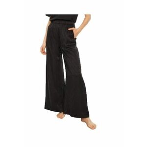 Pantaloni de pijama pentru dama - poliester - negru imagine