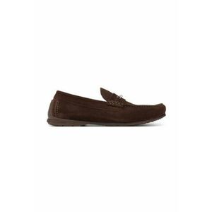 Mocasini barbatesti - 304828034 - piele naturala - maro inchis imagine