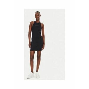 Rochie de vara - negru - 70% poliamida - 26% poliester - 4% elastan - imagine