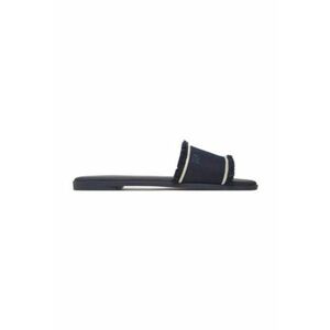 Slapi dama - textil - negru imagine