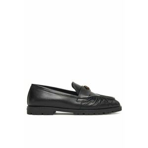 Mocasini dama - Black Z99 - piele naturala - culoare neagra imagine