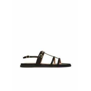 Sandale dama - Nero 00006 - piele ecologica - negru imagine