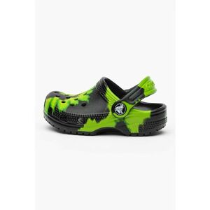 Saboti cu model tie dye Classic - Verde/Negru imagine