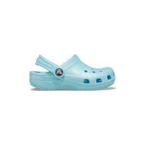Saboti Kids' Classic Glitter Clog 20-21 EU - C5 US Albastru deschis - Ice Blue imagine
