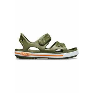 Sandale Crocband II Sandal Kids 19-20 EU - C4 US Verde - Army Green imagine