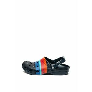 Saboti cu bareta slingback convertibila - cu dungi imagine