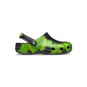 Saboti dama - ™ Classic Tie DYE Graphic - Material sintetic - Verde - imagine
