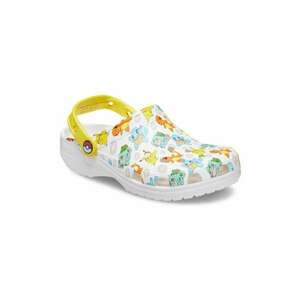 Saboti Classic Pokemon 2 Clog 46-47 EU - M12 US Alb - White/Multi imagine