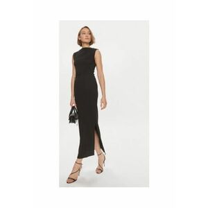 Rochie de vara - negru - material sintetic - imagine