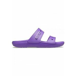 Papuci Classic Crocs Sandal - US Mov - Neon Purple - Mov imagine