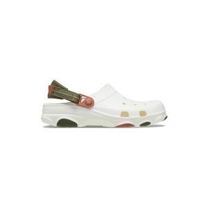 Saboti slingback unisex All-Terrain - Alb/Kaki imagine