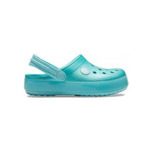 Saboti Crocband Ice Pop Kids Clog - US Albastru deschis - Ice Blue - Alb imagine