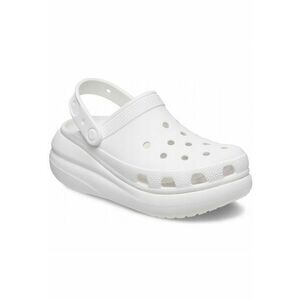 Saboti slingback unisex de cauciuc - Alb imagine