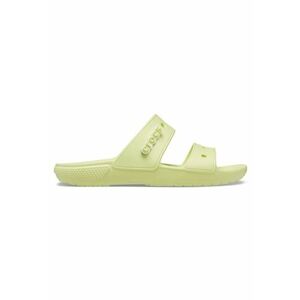 Papuci Classic Crocs Sandal - US Galben - Lime Zest - Galben imagine