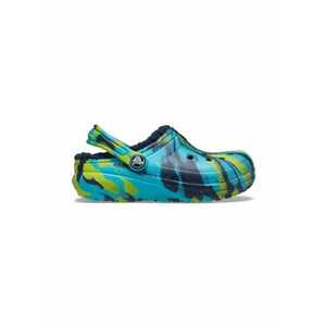 Saboti Classic Marbled Lined Kids - US Albastru - Navy/Multi - Alb imagine