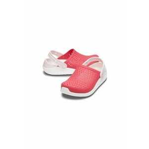 Saboti slingback - Sintetic - Uscare rapida - Rosu/Alb imagine