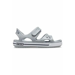 Sandale Crocband II Sandal Kids 19-20 EU - C4 US Gri - Light Grey/Navy imagine