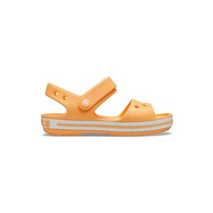 Sandale Crocband Sandal 19-20 EU - C4 US Portocaliu - Cantaloupe imagine