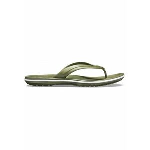 Slapi Crocband Flip 46-47 EU - M12 US Verde - Army Green/White imagine