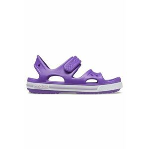 Sandale Crocband II Sandal Kids 19-20 EU - C4 US Mov - Neon Purple imagine