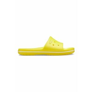 Papuci Crocband III Slide - US Galben - Lemon/White - Alb imagine