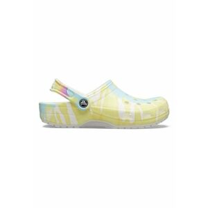 Saboti Classic Tie-Dye Graphic Clog - US Alb - White/Multi - Alb imagine