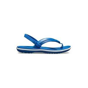 Slapi Kids' Crocband Strap Flip - US Albastru - Blue Jean - Alb imagine