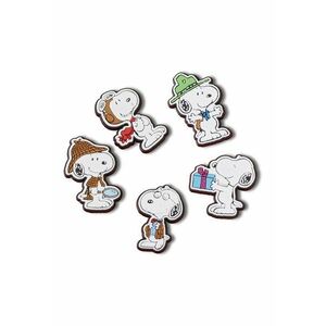 Set de talismane Peanut Jibbitz™ - 5 piese - Multicolor imagine