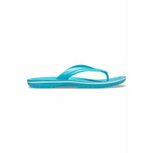 Slapi Crocband Flip - US Albastru deschis - Digital Aqua - Alb imagine