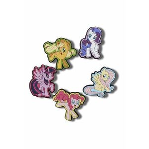 Set de talismane My Little Pony Jibbitz™ - 5 piese - Multicolor imagine