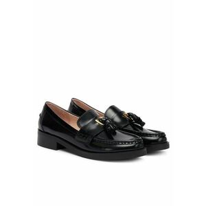 Mocasini dama piele naturala - negru imagine
