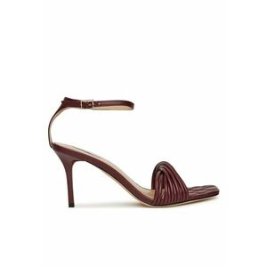 Sandale dama 2513521047200 - rosu - din piele naturala imagine