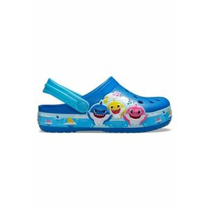 Saboti Fun Lab Baby Shark Band Clog - US Albastru - Bright Cobalt - Alb imagine