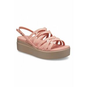 Sandale Brooklyn Strappy Low Wedge - Roz imagine