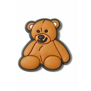 Talisman Teddy Bear Jibbitz™ - Negru/Maro scortisoara imagine