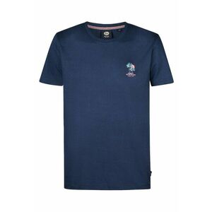 Tricou barbati bleumarin - din bumbac 100% imagine